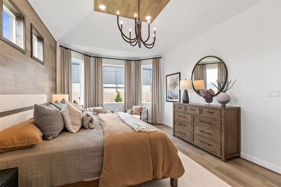 Furnished interior view inside a new home in Beamer Villas, Friendswood (Image 37).