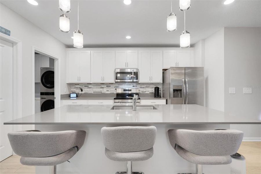 Furnished interior view inside a new home in , Clermont (Image 9). Furnished interior view inside a new home in , Clermont (Image 9).