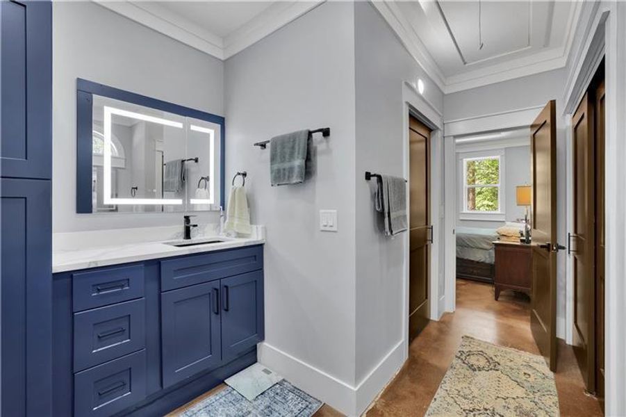 Furnished interior view inside a new home in , Gainesville (Image 25).