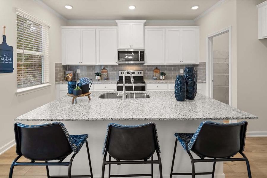 Furnished interior view inside a new home in Etowah Landing, Ball Ground (Image 3).
