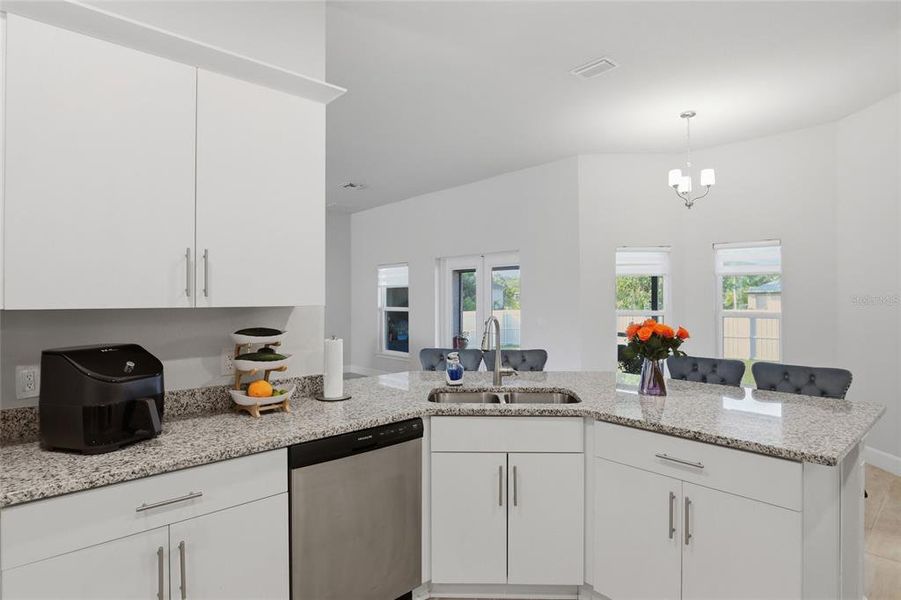 Furnished interior view inside a new home in South Gulf Cove, Port Charlotte (Image 19).