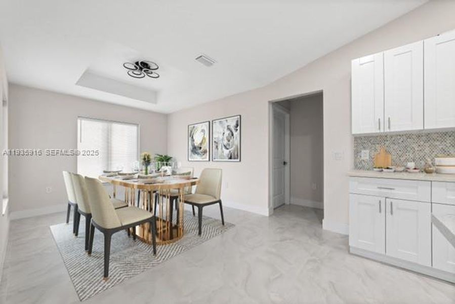 Furnished interior view inside a new home in , Lehigh Acres (Image 9).