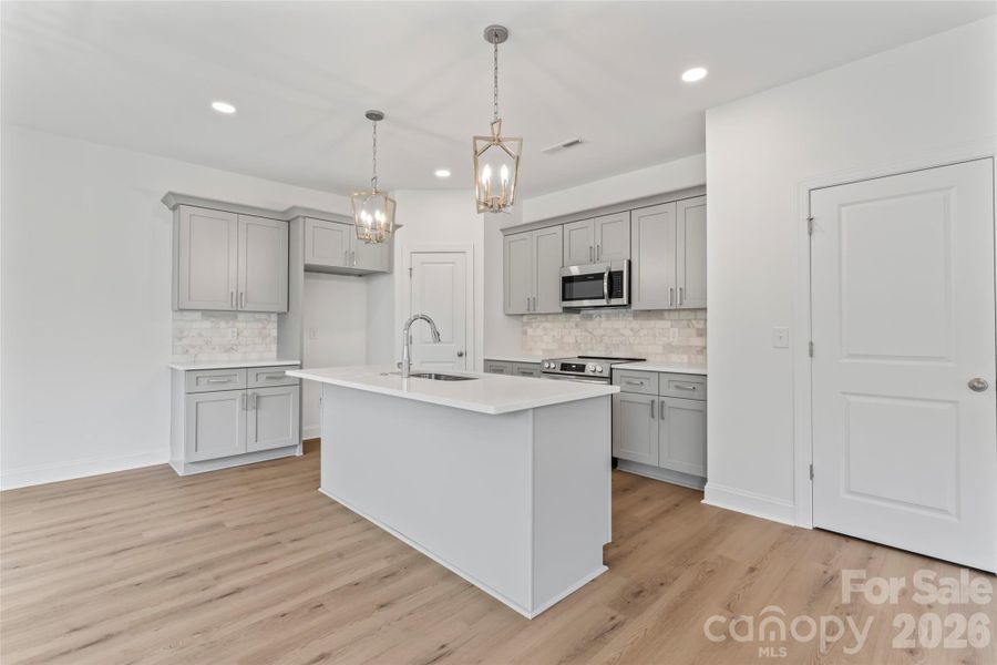 Furnished interior view inside a new home in , Kannapolis (Image 9).