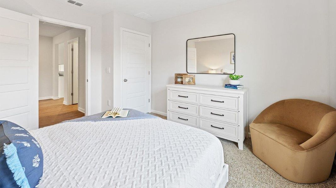 Furnished interior in a model home at Lake Mary Forest in Tallahassee (Image 17). Furnished interior in a model home at Lake Mary Forest in Tallahassee (Image 17).