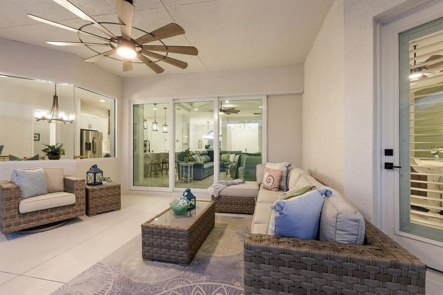 Furnished interior view inside a new home in The Reserve at Twin Rivers, Parrish (Image 5). Furnished interior view inside a new home in The Reserve at Twin Rivers, Parrish (Image 5).