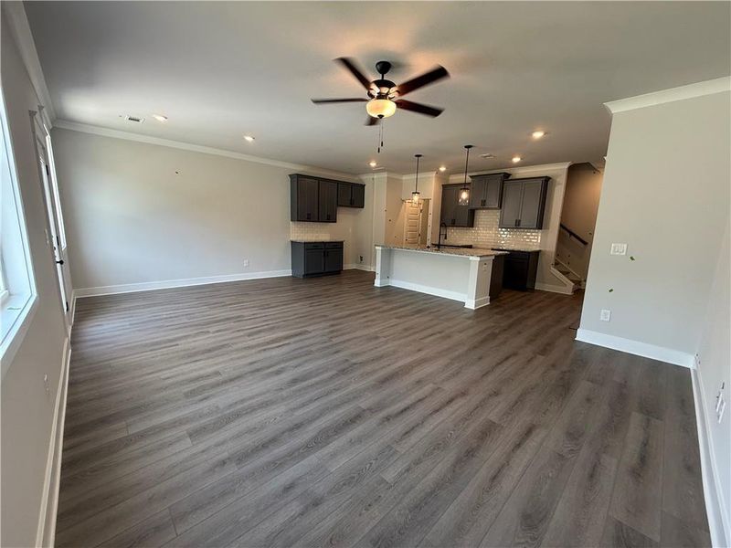Spacious, unfurnished interior of a new home in The Towns at Auburn Station East, Auburn (Image 21).