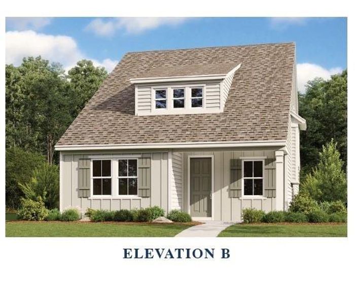 Front Elevation (representative Rendering)