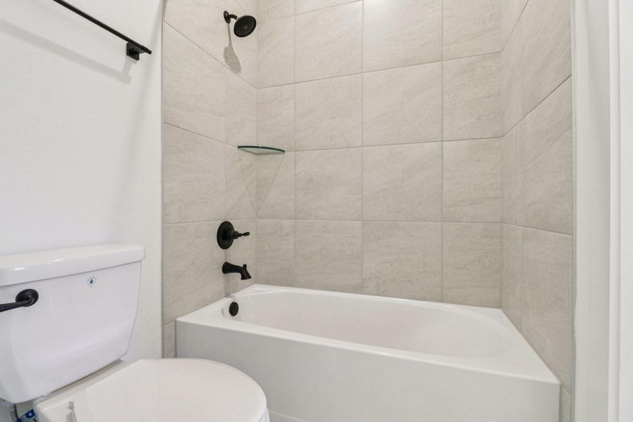 Furnished interior view inside a new home in The Highlands, Porter (Image 9).