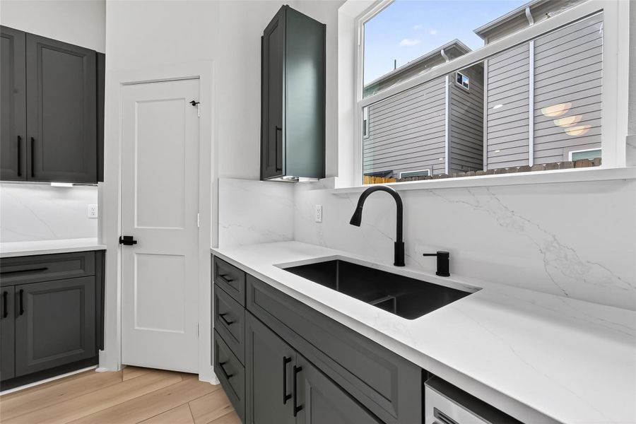 Furnished interior view inside a new home in , Houston (Image 10).