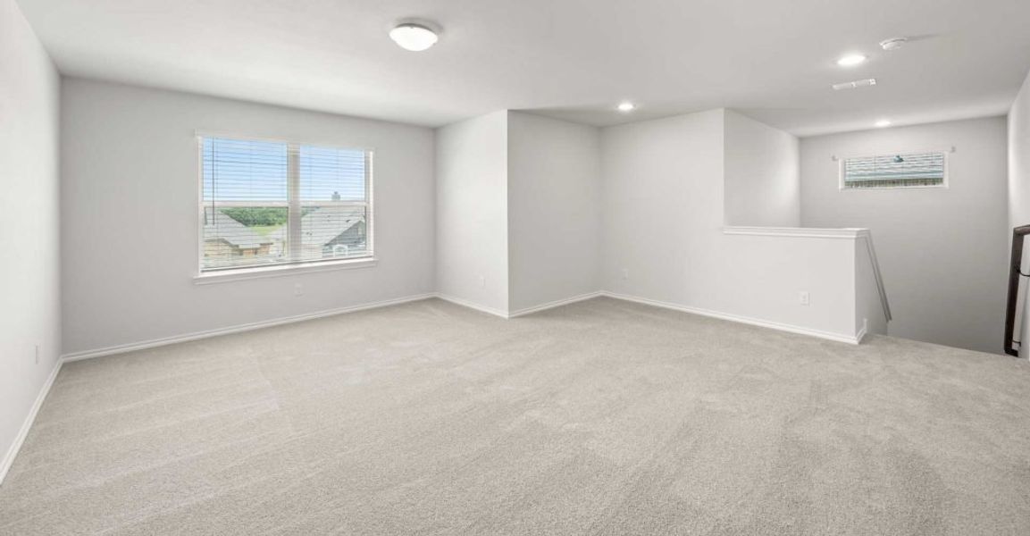 Representative exterior photo of a completed home built from the Dozier by Impression Homes in Redden Farms, Midlothian, TX (Image 18). Representative exterior photo of a completed home built from the Dozier by Impression Homes in Redden Farms, Midlothian, TX (Image 18).