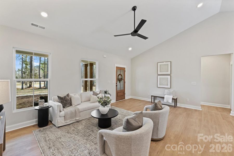 Furnished interior view inside a new home in , Lincolnton (Image 34).