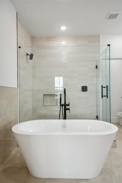 Furnished interior view inside a new home in , Houston (Image 7).