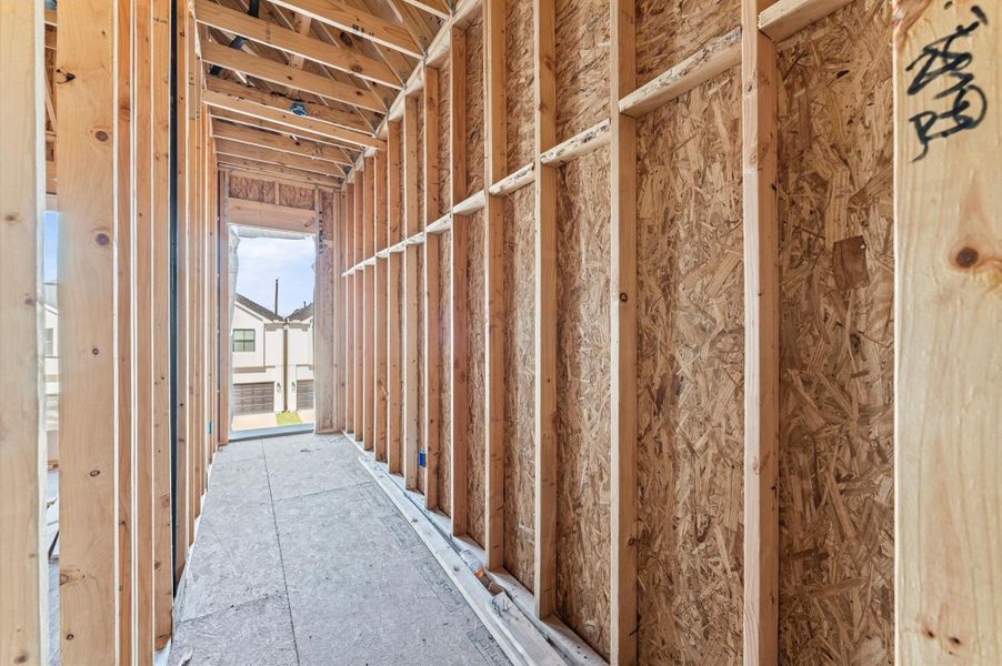 In-progress construction of a new home in , Houston, TX (Image 10). In-progress construction of a new home in , Houston, TX (Image 10).