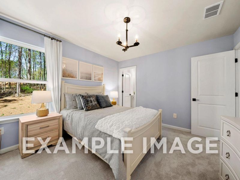 Representative furnished interior of a home built from the The Hickory B by Davidson Homes LLC in Melody Lakeside Estates, Buford (Image 47).