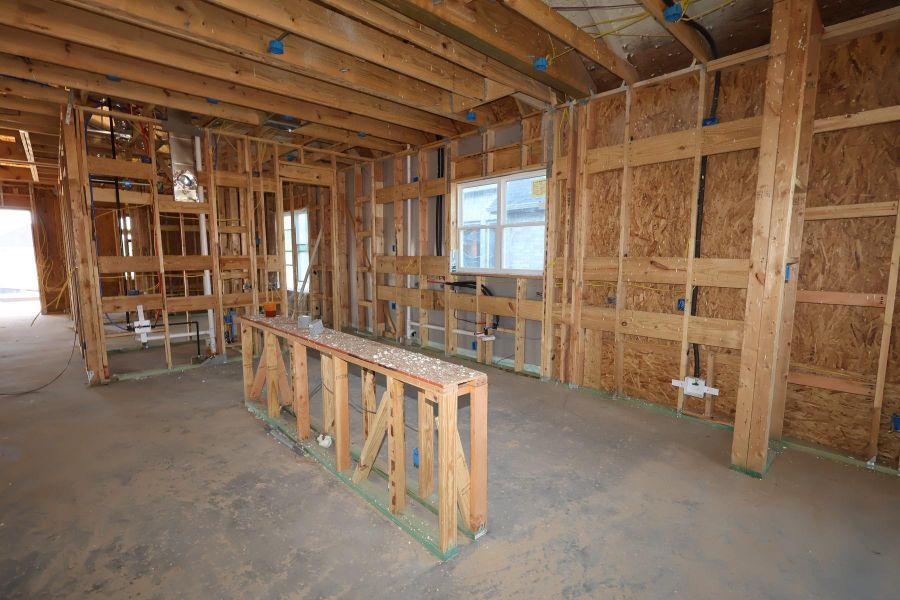 In-progress construction of a new home in , Mont Belvieu, TX (Image 6).