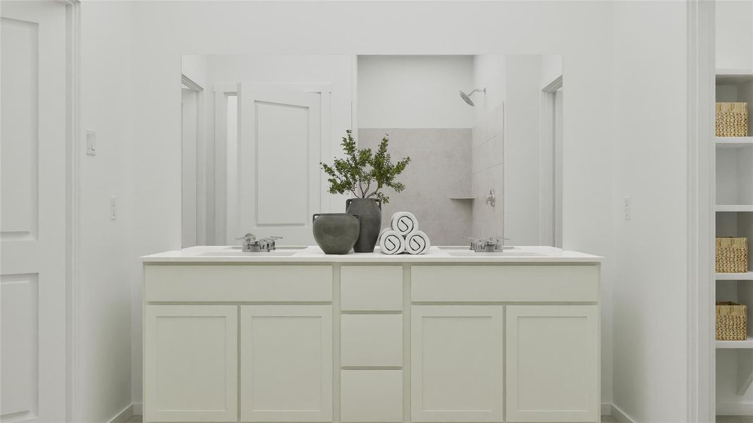 Furnished interior view inside a new home in Moore Landing, Magnolia (Image 10).