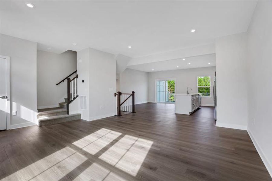 Spacious, unfurnished interior of a new home in Park Ridge at Sugar Hill, Sugar Hill (Image 5).