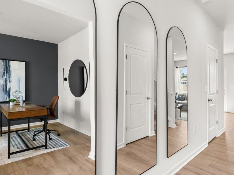 Furnished interior view inside a new home in Oakleigh Glen, Dallas (Image 22).