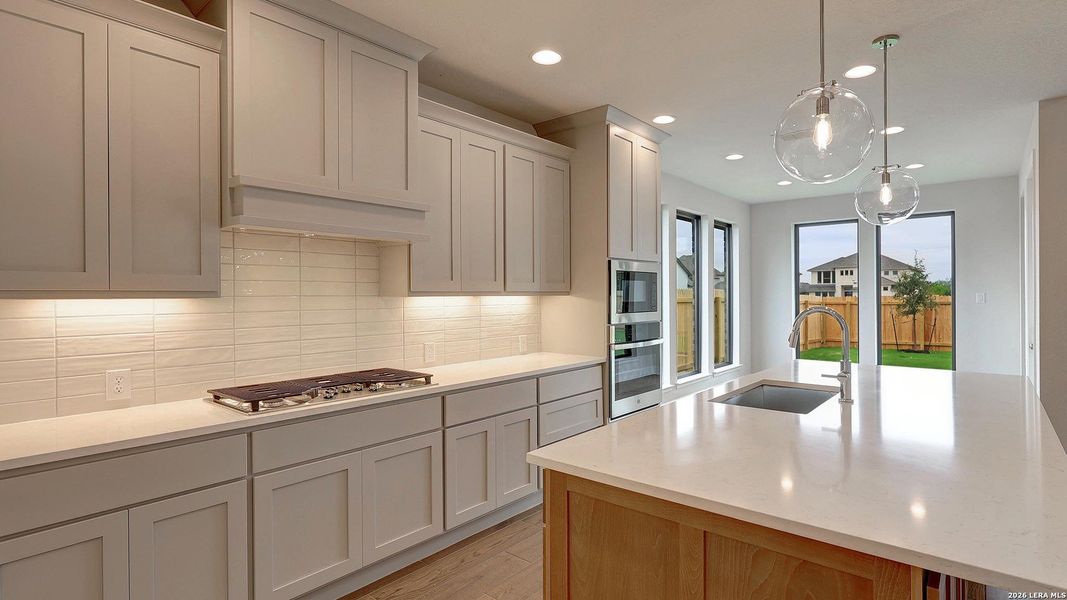 Furnished interior view inside a new home in Haby Hill, San Antonio (Image 15).