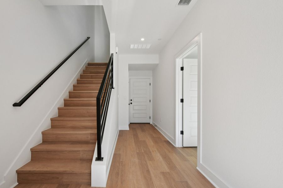 Spacious, unfurnished interior of a new home in Koenig Townhomes, Austin (Image 26).