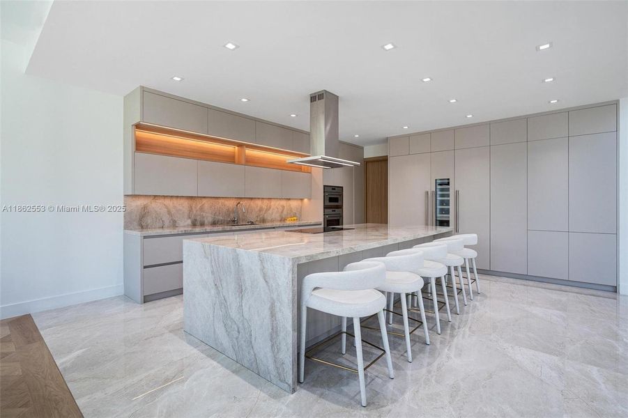 Furnished interior view inside a new home in , Miami (Image 20).