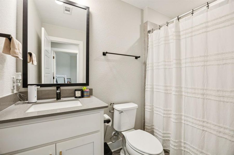 Furnished interior view inside a new home in , Shady Shores (Image 28). Furnished interior view inside a new home in , Shady Shores (Image 28).