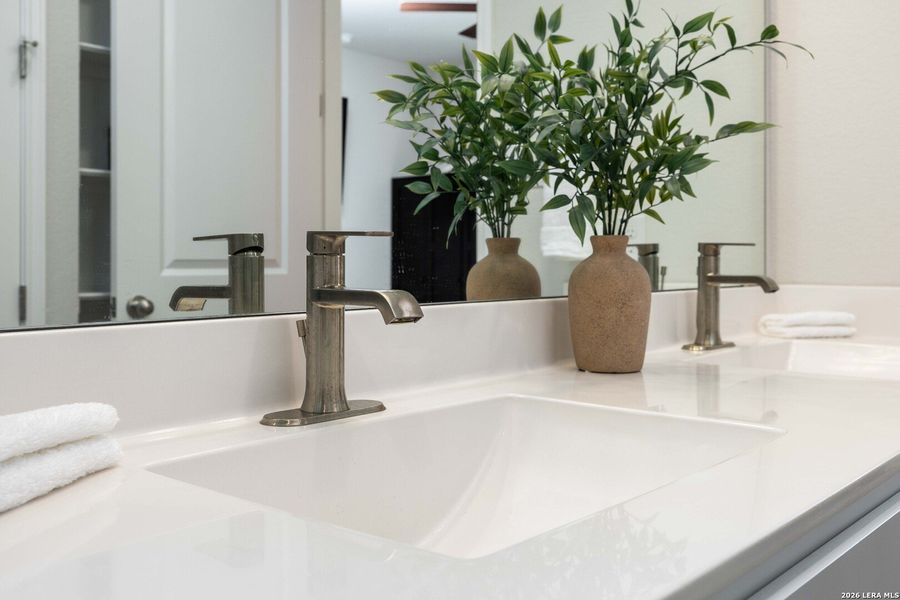 Close-up of interior finishes inside a home in , New Braunfels (Image 19).