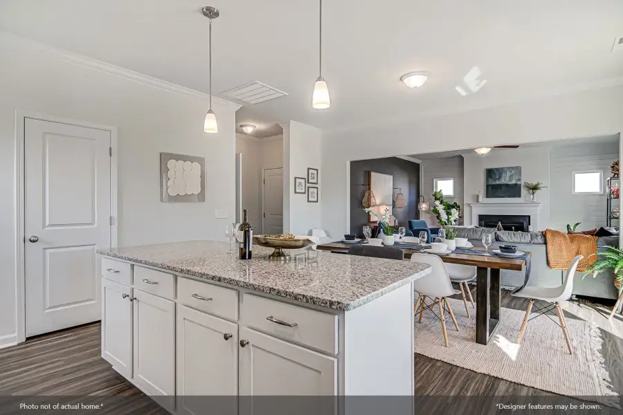 Furnished interior view inside a new home in Avenue One, Castle Hayne (Image 7).