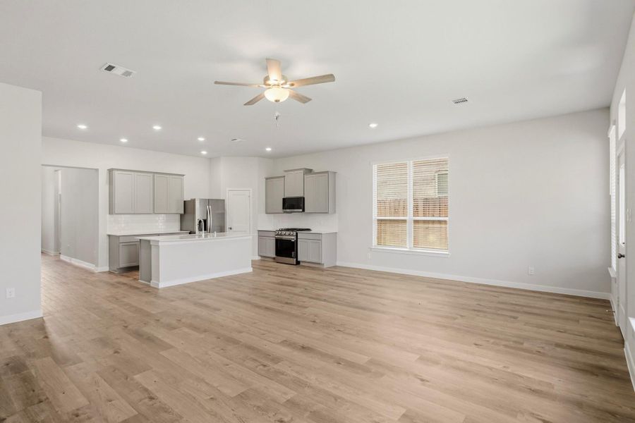 Spacious, unfurnished interior of a new home in Audubon, Magnolia (Image 21). Spacious, unfurnished interior of a new home in Audubon, Magnolia (Image 21).