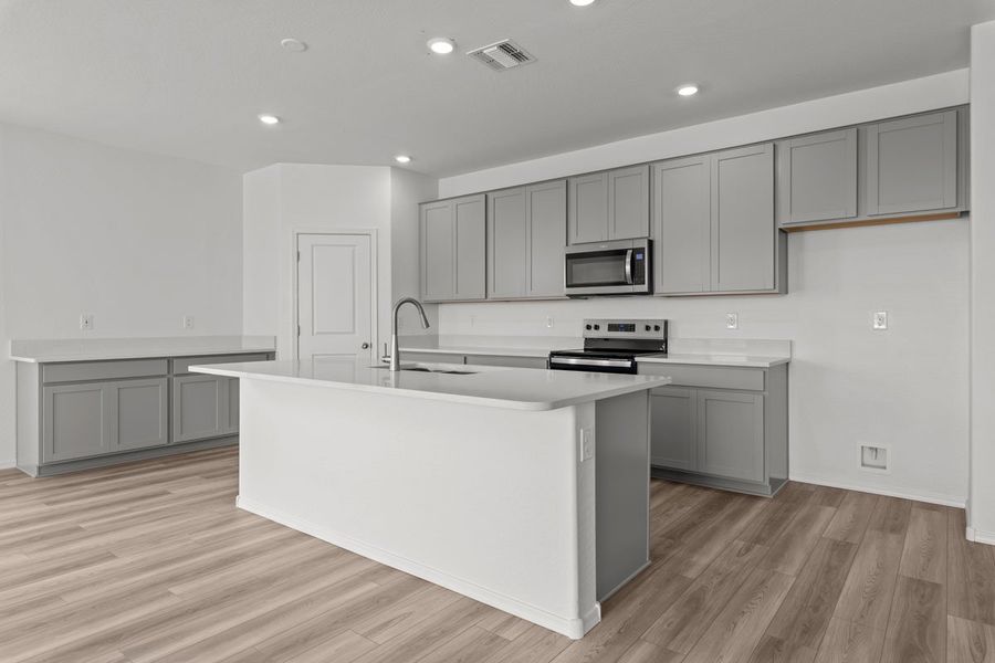 Furnished interior view inside a new home in Mystic Vista Enclaves, Buckeye (Image 3).