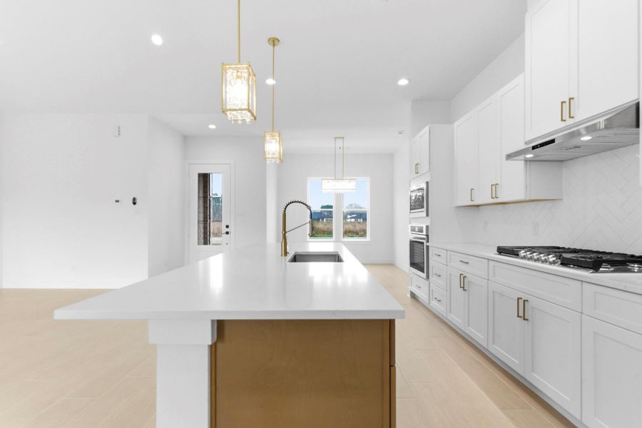 Furnished interior view inside a new home in , Dayton (Image 12).
