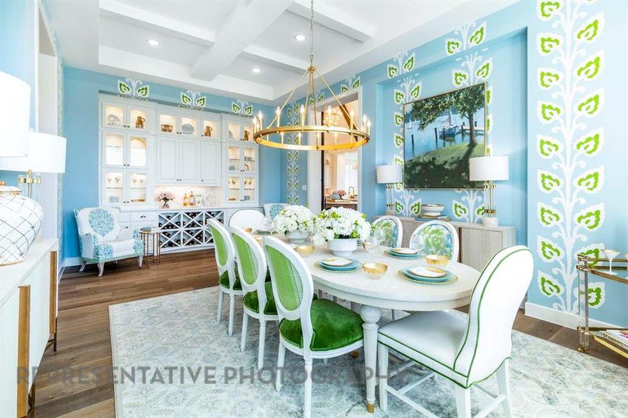 Furnished interior view inside a new home in StarView, Prosper (Image 26). Furnished interior view inside a new home in StarView, Prosper (Image 26).