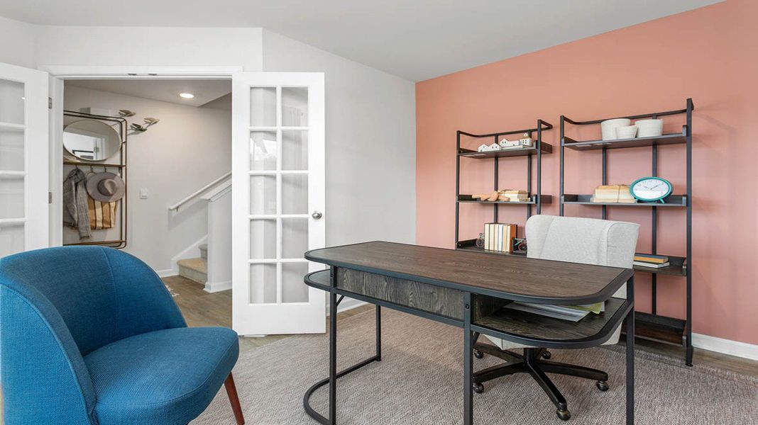 Furnished interior view inside a new home in Havencrest, Greensboro (Image 5).