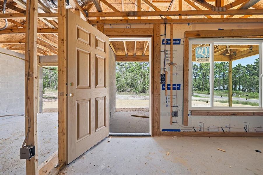 In-progress construction of a new home in , Williston, FL (Image 11). In-progress construction of a new home in , Williston, FL (Image 11).