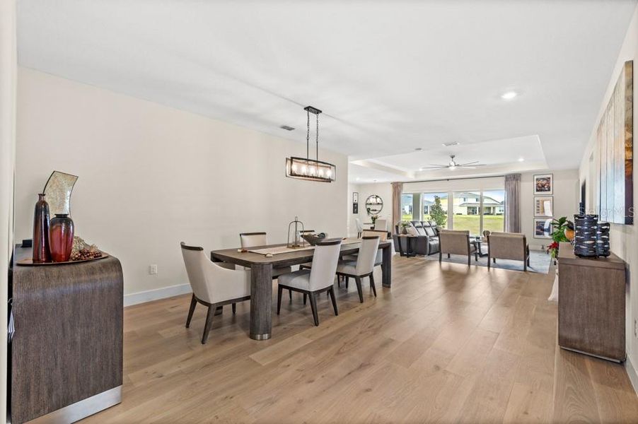 Furnished interior view inside a new home in Foothills Preserve, Mount Dora (Image 35).