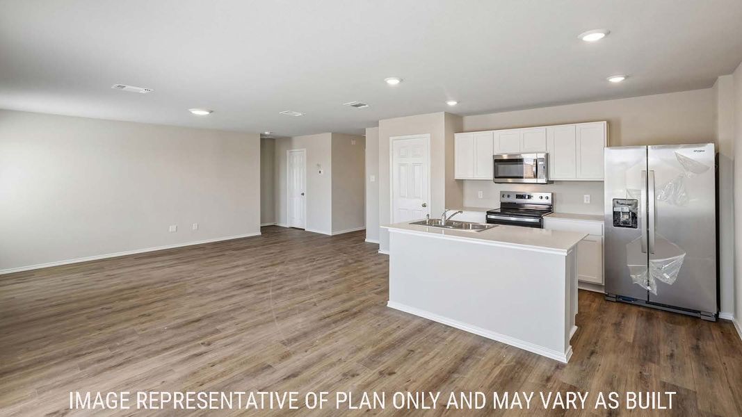 Furnished interior view inside a new home in Eastern Wells, Jarrell (Image 7).