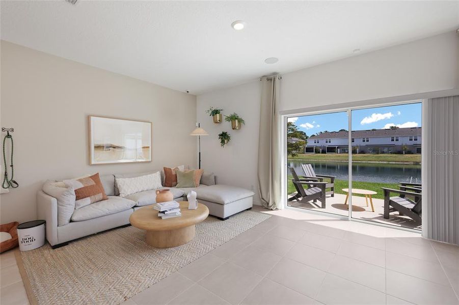 Furnished interior view inside a new home in , Nokomis (Image 17).