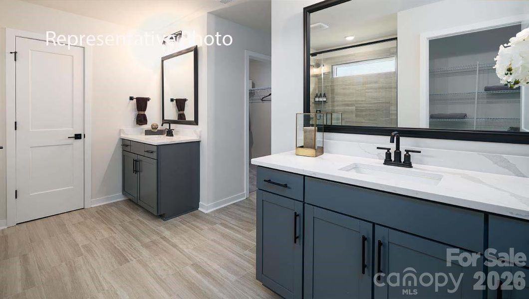 Furnished interior view inside a new home in Sanctuary at Southgate, Indian Trail (Image 30).