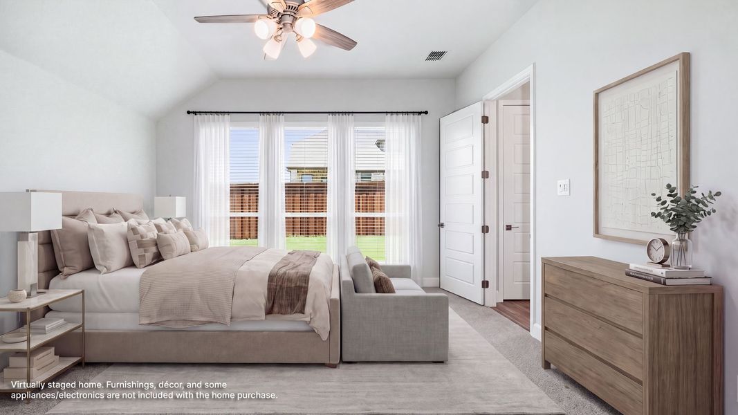 Furnished interior view inside a new home in Ventana, Fort Worth (Image 9).