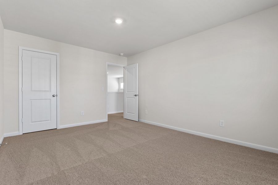 Representative unfurnished interior of a home built from the Larch Duplex by McGuinn Homes in South Lake Commons, Lexington (Image 21).
