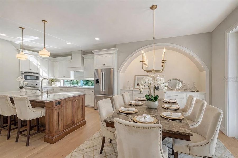 Furnished interior view inside a new home in , Sarasota (Image 17).