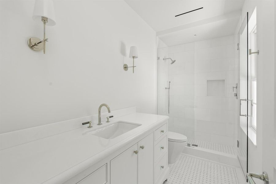 Furnished interior view inside a new home in , Palm Beach (Image 15).