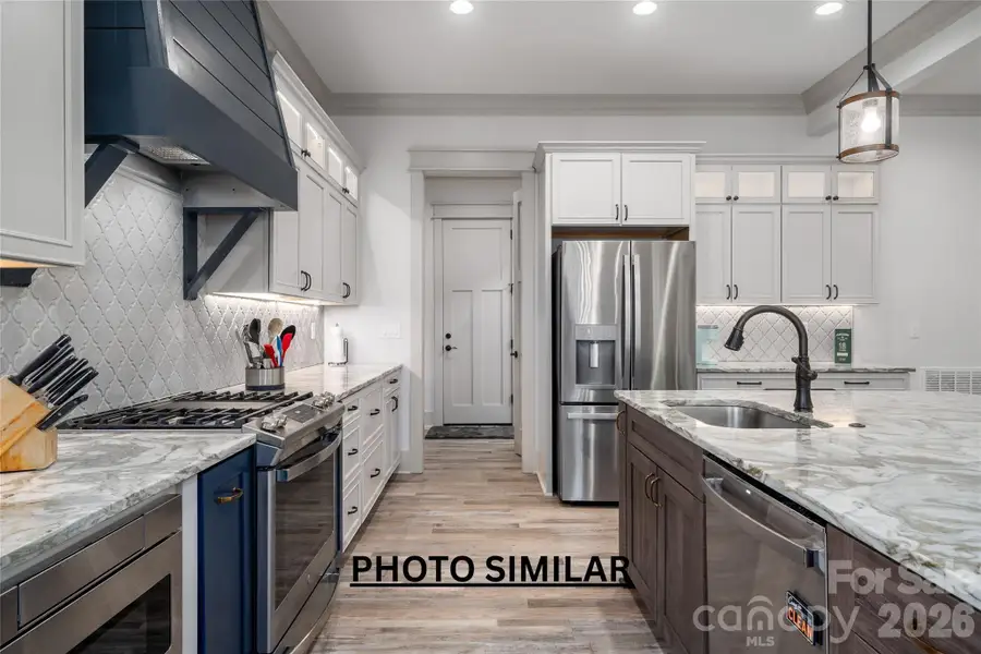 Furnished interior view inside a new home in , Hendersonville (Image 9).