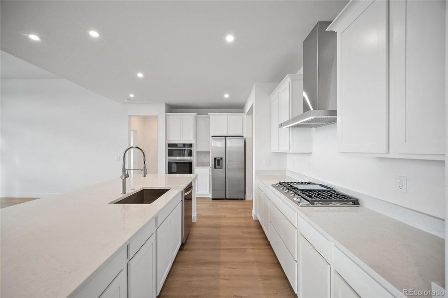 Furnished interior view inside a new home in Jackson Creek, Monument (Image 16).