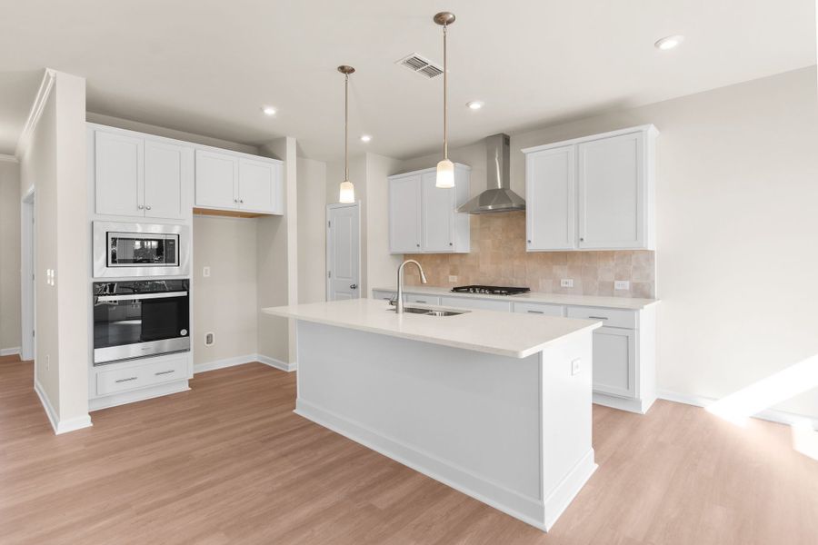 Representative furnished interior of a home built from the The Willow B by Davidson Homes LLC in Wehunt Meadows, Hoschton (Image 8).