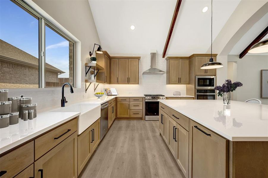 Furnished interior view inside a new home in Elevon, Lavon (Image 12).
