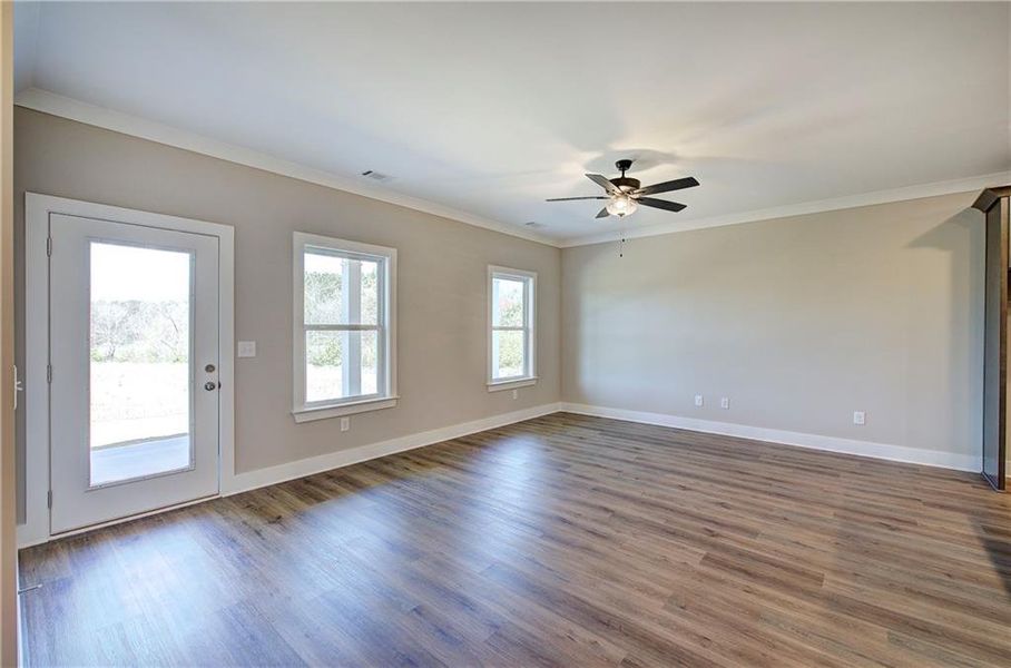 Spacious, unfurnished interior of a new home in , Cartersville (Image 20).