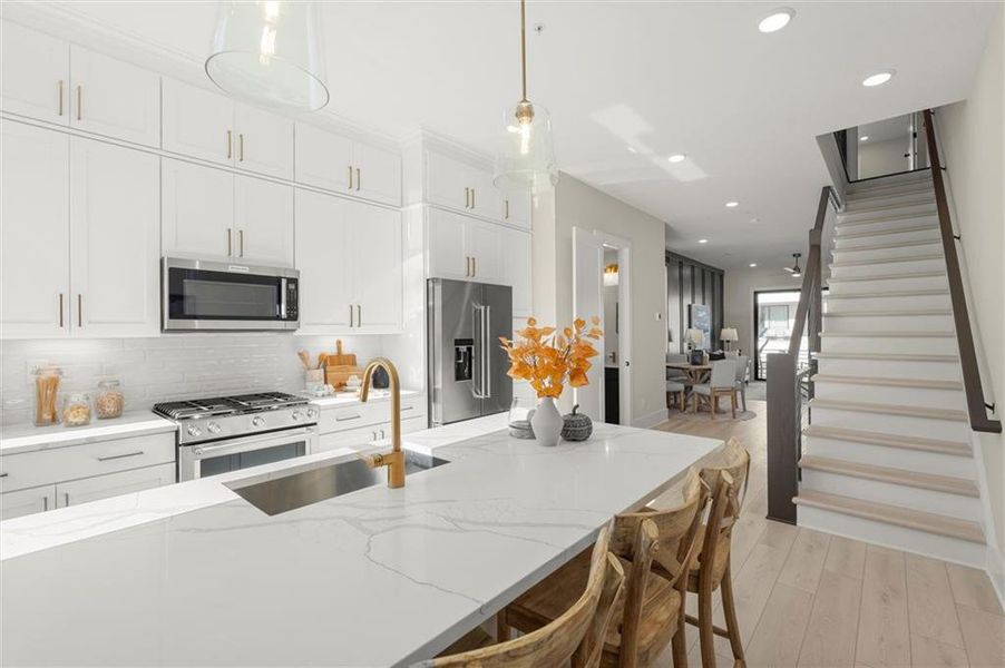 Furnished interior view inside a new home in , Alpharetta (Image 19). Furnished interior view inside a new home in , Alpharetta (Image 19).