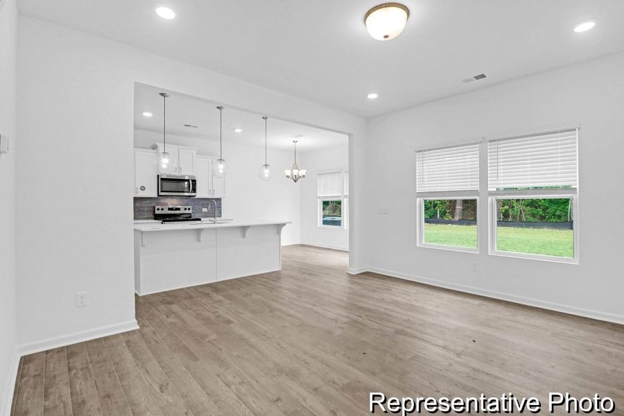 Spacious, unfurnished interior of a new home in Masons Mill, Erwin (Image 13).