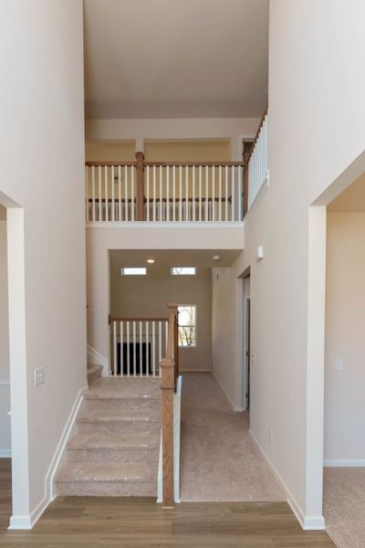 Representative unfurnished interior of a home built from the Clayton by Piedmont Residential in Hampton Ridge, Jefferson (Image 18).